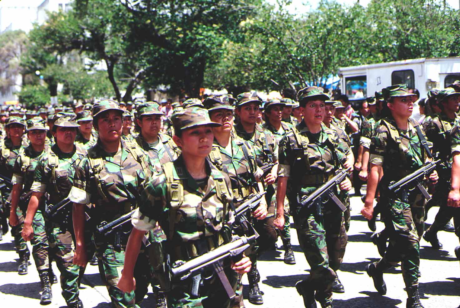 Guatemaltecan Soldiers photo by James Sexton.